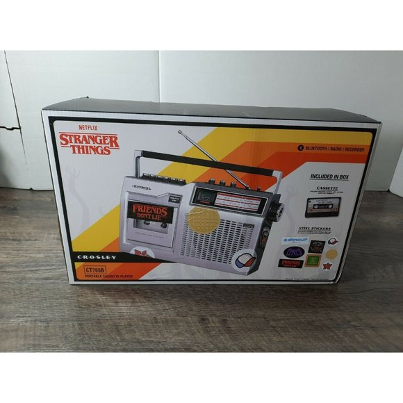 Crosley Portable Audio & Video New Stranger Things Crosley Cassette